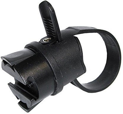 Halter für Einsteckkabel Axa Newton; schwarz