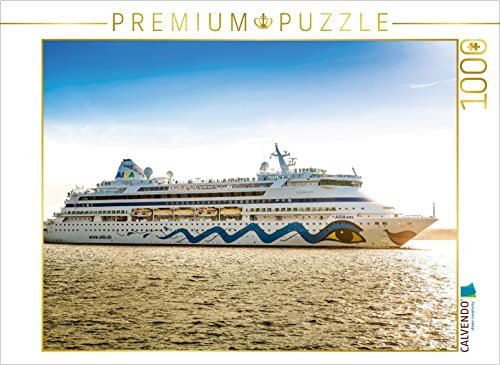 CALVENDO Puzzle AIDAaura 1000 Teile Puzzle quer | Lege-Größe cm Foto-Puzzle für glückliche Stunden
