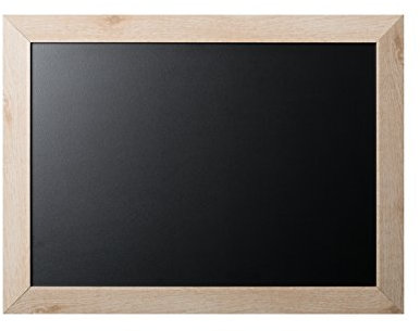Bi-Office, Blackboard Kamashi Bianco, Kreidetafel mit Weiß Kiefer MDF Rahmen, 90x60cm