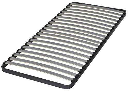 EBAC Literie Sommier à Lattes 80x190 Epsilon - 20 Lattes Bois - Fabrication française