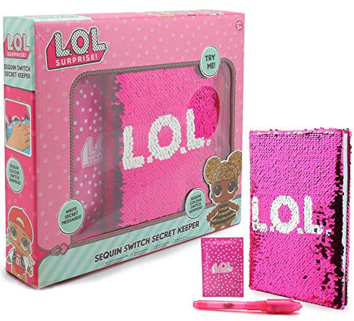 L.O.L. Surprise! - Bewegen Sie die Maus über das Bild, um es zu vergrößern, geheimes Tagebuch für Mädchen d, Rosa 1 LR44