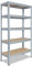 shelfplaza® 230x70x60cm PROFI Schwerlastregal verzinkt/Metallregal mit 5 Böden à 200kg Tragkraft/Kellerregal Metall, Garagenregal, Werkstattregal oder Regal Lagerregal/Steckregal Metall