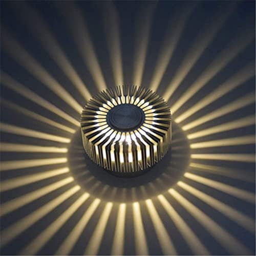 LED Wandleuchte mit Fernbedienung Flutlicht Kreative Design Effektlampe Deckenspots Effekt Licht Moderne Innen Wandlampe für Flur Schlafzimmer Balkon Wohnzimmer Babyzimmer