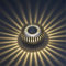 LED Wandleuchte mit Fernbedienung Flutlicht Kreative Design Effektlampe Deckenspots Effekt Licht Moderne Innen Wandlampe für Flur Schlafzimmer Balkon Wohnzimmer Babyzimmer