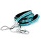 SUPERTOOL Lanyard Strap Bling Strass (Breakaway) Lanyards für ID Karte & Schlüssel Badge Holder Phone Hüllen USB Halter Memory Stick Halter 8 Farben (1 Packung, Hellblau)
