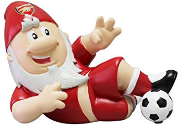 FOCO EPL Arsenal FC Football Premier League Championship Sliding Tackle Garden Gnome Ornament Indoor/Outdoor