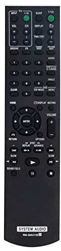 VINABTY RM-AMU125 Remote Control for SONY System DVD Audio Player WHG-SLK1I HCD-SLK1i WHG-SLK2i HCD-SLK2i HCD-MX750Ni HCD-MX700Ni CMT-L7D