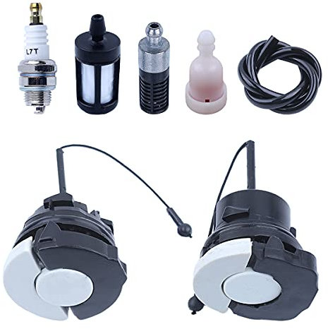 Adefol Ölfilter mit Zündkerze für Stihl MS171 MS181 MS192 MS192T MS200 MS210 MS230 MS240 MS250 MS250C MS260 MS340 MS360 MS380 Ölfilter für Motorsäge