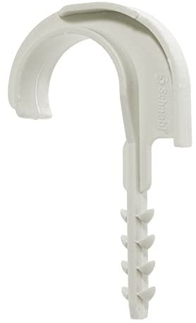 Schnabl Einfachsteckschelle ESS 32-42 Schlauchschelle, Kabelrohrschelle, Steckschelle (Packung mit 100 Stück)