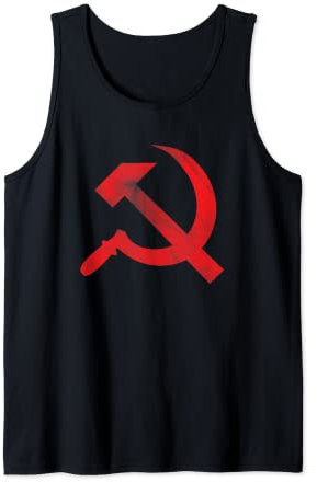 CCCP UdSSR Hammer Sichel Flagge Soviet Kommunismus Tank Top