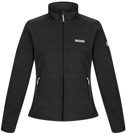 Regatta Damen Jacke Outdoorjacke Fleecejacke Floreo IV, Farbe:Grau, Artikel:-61I ash, Größe:42