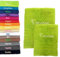 2er Pack Personalisiertes Handtuch und Badetuch mit Namen 2er Pack Schön gestickter Name Handbadetuch 100% Baumwollhandtuch 50 x 100 cm + 140 x 70 cm Personalized Custom Towel with Name (Grün)
