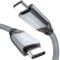USB C to USB C Cable 240W 10Gbps Data Transfer 4K@60Hz Video Monitor USB Type C 3.2 Gen2 Fast Charging Cable for iPhone 15/15 pro Thunderbolt 3/4, MacBook, iPad Pro, Samsung S20, S21 (5M)