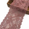 15 Yards 15 cm Breite Vintage Spitzenband, Spitzenbordüre Spitzenborte Zierband Dekoband Spitzenstoff Spitzenbesatz HäKelband Lace Textilborte WäSchespitze Spitzen zum Nähen, DIY(Lila rötlich)