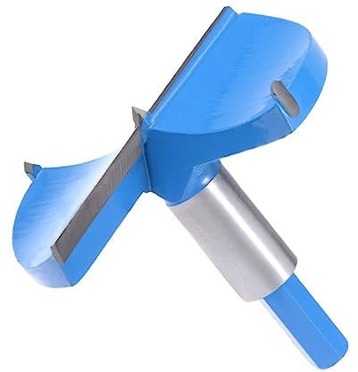 KhUKhu Forstnerbohrer Hartmetall-Holzlochsägenöffner Positionierungsbohrer 95 mm * 87 mm Holzbearbeitungsscharnierbohrer Fräser