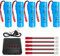 ZYGY 5PCS 3.7V 1200mAh Li-Ion Batterie mit 5-in-1 Ladegerät für HJ819 DE819 Fernbedienung Boot Huina 1337 1338 1516 1517 Fernbedienung Spielzeug Auto