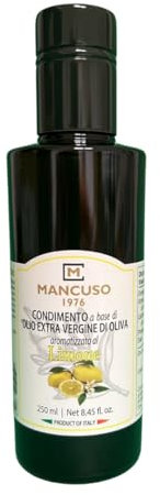 Olio di oliva extra vergine di oliva aromatizzato al Limone, 100% italiano