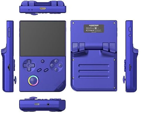 NULA RG 40XXV Retro Handheld Spielkonsole, mit 16000+Spielen 64G +256G TF-Karte, 4-Zoll-IPS-Bildschirm ARM Cortex-A53 Linux 64-Bit-System, Retro-Arcade-Videoplayer – Support WiFiBluetooth