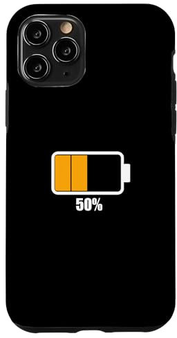 Custodia per iPhone 11 Pro Metà batteria [50% rimanente] Batteria Batteria scarica batteria scarica