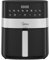 Midea 6.5L Digital Air Fryer with Wi-Fi – Dual Heating Tubes, 10-in-1 Functions, Max Crisp Technology, Visible Window, LED Touch Control, Oil-Free Cooking, Black/Steel