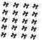 Ipetboom Nail Art Charms Bowknots 100pcs Mini Bow Nail Charms Resin Nail Art Decor for Diy