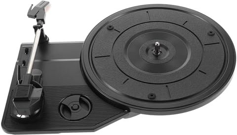 GLSTOY Giradischi Vintage Con Movimento Grammofono Piatto Da Altoparlanti Stereo Integrati Design Retro Per Casa e Ufficio Stile Classico e Audio Cristallino