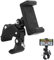 Mic Stand Phone Holder, 360° Rotation Bike Holder,Flexible Microphone Arm Mount Clamp,Rotation Mic Stand for Live Streaming, Shooting Videos, Traveling, Works With Most Cell Phones