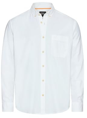 camel active Herren Oxford Hemd mit Button-Down-Kragen