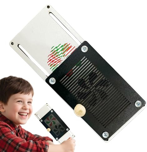 Krmoau Sinnesboards - Magisches Grafik-Transformationsbrett - Magisches Holzspielzeug Aktivitätsspiel Für Kinder Unterwegs Spielspaß