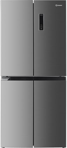 Indesit American Fridge Freezer - Stainless Steel - E Rated