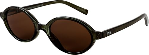 I NEED YOU | Sonnenbrille Damen TRAVEL-LINE SUN inkl. Etui, UV400-Schutz | Federscharniere, Gläser mit UV400-Schutz und rückseitiger Entspiegelung, Rahmen 100% recycelt, inkl. Box, Etui und Tuch