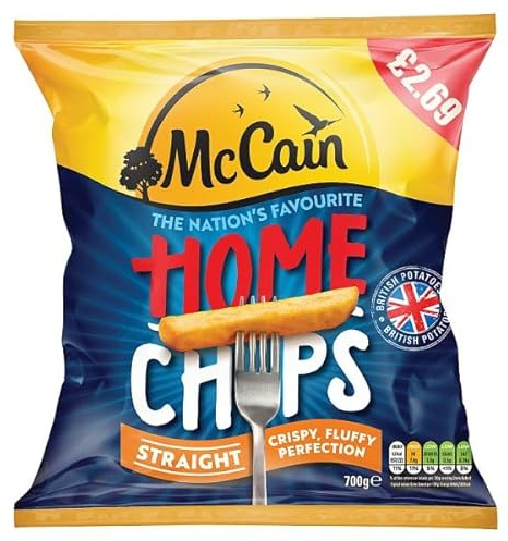 McCain Home Chips Straight 700g | Case of 1