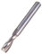 Trend Professional Aluminium Spiral Up-Cut Router Cutter, 1/4 Inch Shank, 6.3mm Cut Diameter & 20mm Cut Length, Solid Tungsten Carbide, S55/10X1/4STC