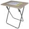 Extra Large Wood Effect Folding Table Multi-Function TV Dinner Desk