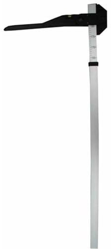 Amesbichler Reitsport AMKA Pferde Messstock Stockmaß für Pferde bis 180 cm mit Wasserwaage Stockmaß