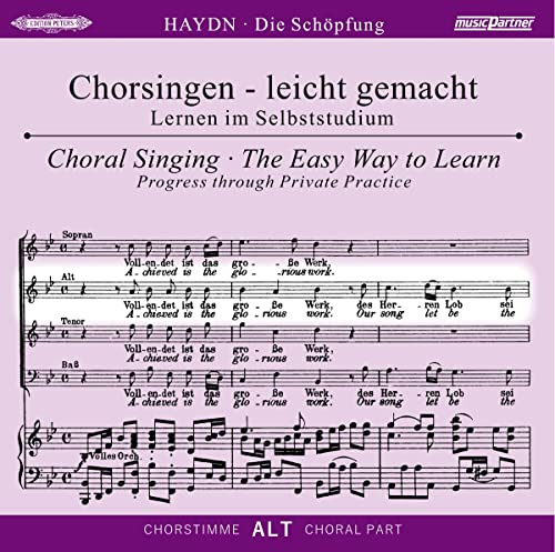 Die Schöpfung Hob.XXI:2, Chorstimme Alt