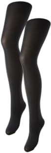 ONLY & SONS Women's Pcnew Nikoline 40 Den 2 Pack Tights Noos, black, Large-X-Large