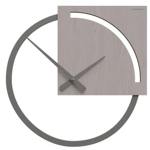 CalleaDesign 45 cm Wanduhr Karl Eiche Brise