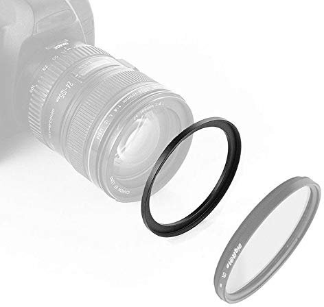 DIGITAL HD ® Ring ø 55 - 77 mm. STEP UP für Objektiv ø 55 mm und Filter oder Zubehör ø 77 mm aus Italien