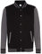 AWDis Unisex College-Jacke (L) (Schwarz/Graphit)