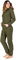 Moniz Damen Jumpsuit, Onesie, Overall (L, Dunkelgrün)