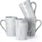 350ml Kaffeetassen set, Smilatte M099 Neuheit Marmor Keramik Tasse für Jungen Mädchen Liebhaber, 4er