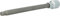 BRILLIANT TOOLS BT022893 1/2 Inch Hex Socket Bit Socket, 200 mm Long, 8 mm [Powered by KS Tools]