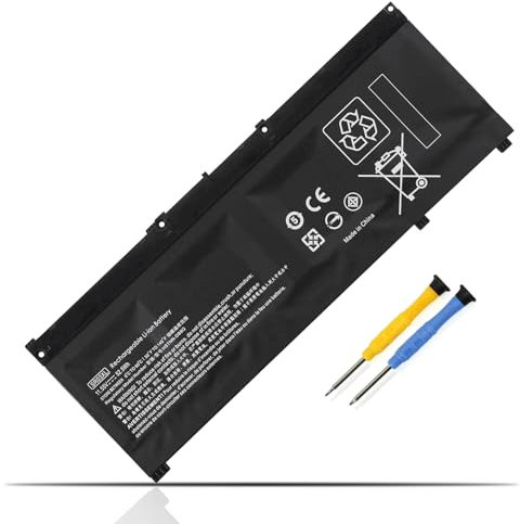 K KYUER SR03XL Batterie pour HP Pavilion 15-CX 15-CB 17-CD 15T-CB000 15T-CX0000 17T-CD000 17T-CD100 ZHAN 99 G1 SR03052XL HSTNN-DB8Q HSTNN-IB8L L08934-2B1 L08934-1B1 L08934-2C1 TPN-Q194 TPN-C133 C134
