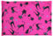 GIRAFFENLAND Rapssamenkissen 30 x 20 cm, Katzen-pink. Als Wärmekissen & Kältekissen. Körnerkissen für Mikrowelle und Backofen - 30x20cm