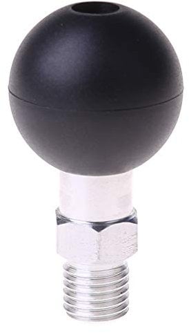 KERDEJAR 1Inch Ball Base M10 X 1.25 Male Thread Mount Motorcycle Phone Holder Motorbike For ram Mounts