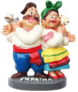 3D-Kühlschrankmagnet, Ukraine, Souvenir, Geschenk, Kunstharz, Basteldekoration, Kollektion
