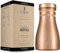 Cop29 - Botella de agua Dolny de cobre martillado mate hecha a mano para dormitorio, jarra con tapa, jarra de agua para mesita de noche (uso interior con tapa suelta) – 1000 ml