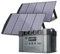 ALLPOWERS S2000 PRO Tragbares Powerstation, 1451Wh Mobiler Stromspeicher AKKU Solar Generator 2400W (Spitze 4000W) Steckdose mit 2x 200W Solarpanel SP033 für Camping, Garten, Heimwerken, Notfall