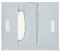 Little Dutch TE40142004 Windeltasche - Pure soft blau (31x25 cm)